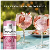 Gordon's pink gin and tonic canned cocktail 250ml, UK version