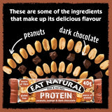 Eat Natural chocolate and orange protein bar 40g - British product