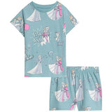 MS Disney Frozen Patterned Pyjama 2-3 Years Turquoise