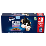 Felix As Good As it Looks Senior 7 Mixed in Jelly Wet Cat Food