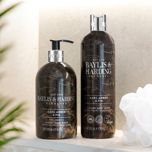 Baylis & Harding Dark Amber and Fig Body Wash - British product