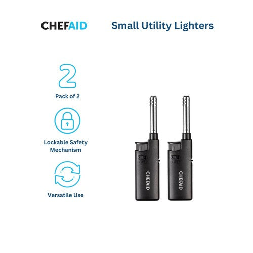 Chef Aid small utility lighter pack of 2 - British product