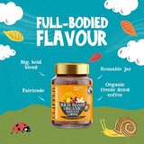 Clipper Fairtrade Organic Rich Roast Instant Coffee