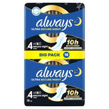Always Ultra Secure Night With Wings Sanitary Towels SIZE 4