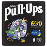 Huggies night-time unisex training nappy pants size 6, 18 pack, UK version