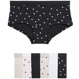 MS Heart Shorts 8-9 Years Black