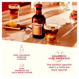 Drambuie honeyed Scotch whisky liqueur in glass bottle - British product