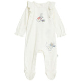 MS Sleepsuits 2 Pack 2-3 Years Ivory