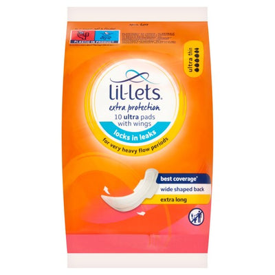 Ultra Thin Extra Protection Pads for Heavy Flow Periods