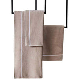 M&S X Kelly Hoppen, Baretta Stitch Towel, Bath Sheet, Taupe