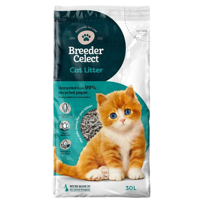 Paper Non-Clumping Cat Litter 30 Litres