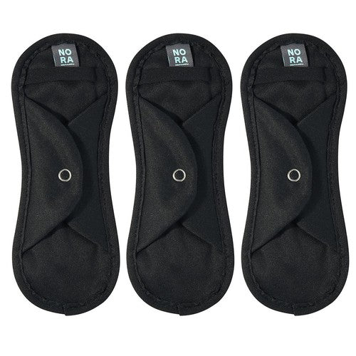 Nora reusable panty liner pad 3 pack 16cm length, UK version