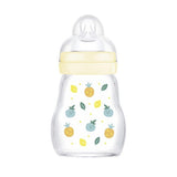 MAM Feel Good glass baby bottle 170ml, imported from the UK