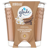 Glade Small Scented Candle Sandalwood  Jasmine