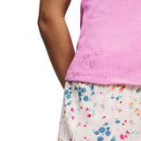 M&S Rib Pointelle Henley Pyjama Set, 10, Pink