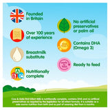 Cow  Gate 1 First Infant Baby Milk Formula Liquid Ready to Feed from Birth