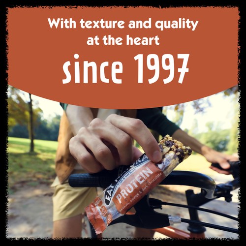 Eat Natural chocolate and orange protein bar 40g - British product