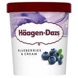 Haagen-Dazs Blueberries  Cream
