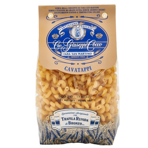 Cocco cavatappi durum wheat pasta - British product