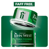 John West Tuna Chunks in Spring Water 4x125g 102g drained