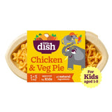 Little Dish chicken and vegetable pie toddler meal 200g, UK version