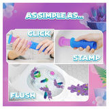 Duck Toilet Fresh Discs Holder Virtual Violet 36ml