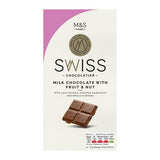 MS Swiss Extra Fine Milk Chocolate with Fruit  Nut