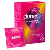 Durex ribbed and dotted condoms regular fit - British product