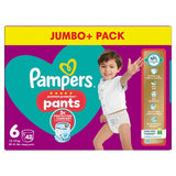 Pampers nappy pants size 6 for babies 15kg+ in jumbo pack, imported from the UK