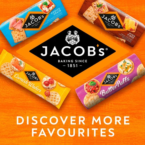 Jacob's cream cracker multipack snack packs, 24 crackers, UK version
