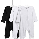 MS Cotton Rich Footless Sleepsuits 3 Pack Newborn