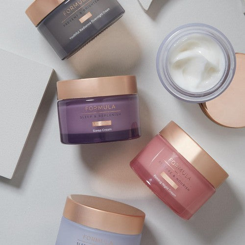 M&S light sleep cream with peptides and antioxidants, imported from the UK