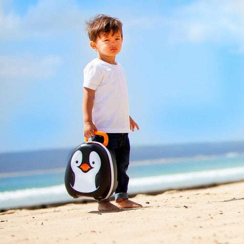 My Carry Potty penguin-themed portable potty for toddlers, imported from the UK