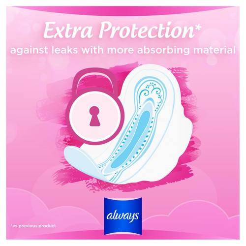 Always sensitive normal sanitary towels with wings size 1 - British product