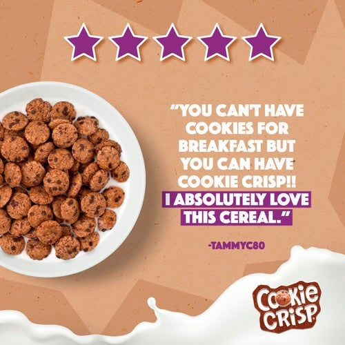 Nestle chocolate flavour crispy wheat and maize breakfast cereal 500g - British product