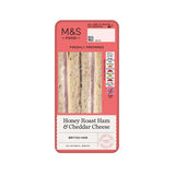 MS Honey Roast Ham  Cheddar Cheese Ready Made Sandwich