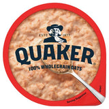 Quaker original hot oat cereal porridge pot 57g, imported from the UK