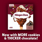 Haagen Dazs Crunchy Cookies  Cream Stick Bars