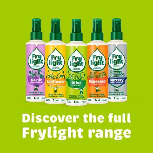 Frylight butter flavour cooking spray 190ml - British product