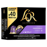 L'OR Lungo Profondo Coffee Pods x40 Intensity 8