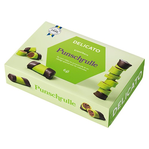 Delicato Arrak flavoured cake roll with nuts and cocoa - British product