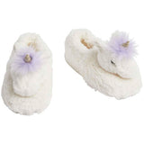 MS Kids Unicorn Slippers Size 6 Cream