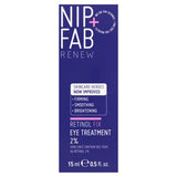 Nip & Fab retinol eye cream with 2% encapsulated formula, imported from the UK