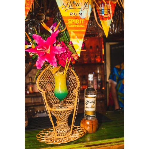 Bounty coconut rum liqueur - British product