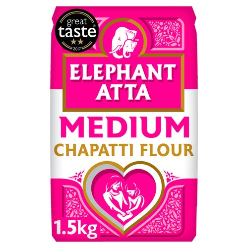 Elephant Atta Medium Chapatti Flour - British product