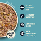 Lily's Kitchen grain-free fish pie wet dog food in can, UK version