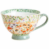 MS Floral Footed Mug