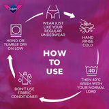 Bodyform Intimawear Bikini Period Pants Washable Underwear Black XL