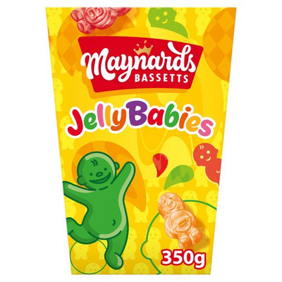 Fruit Flavoured Jelly Babies Sweets Carton 350g