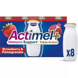 Actimel Triple Action 100% Vitamin D Strawberry & Pomegranate Yoghurt Drink